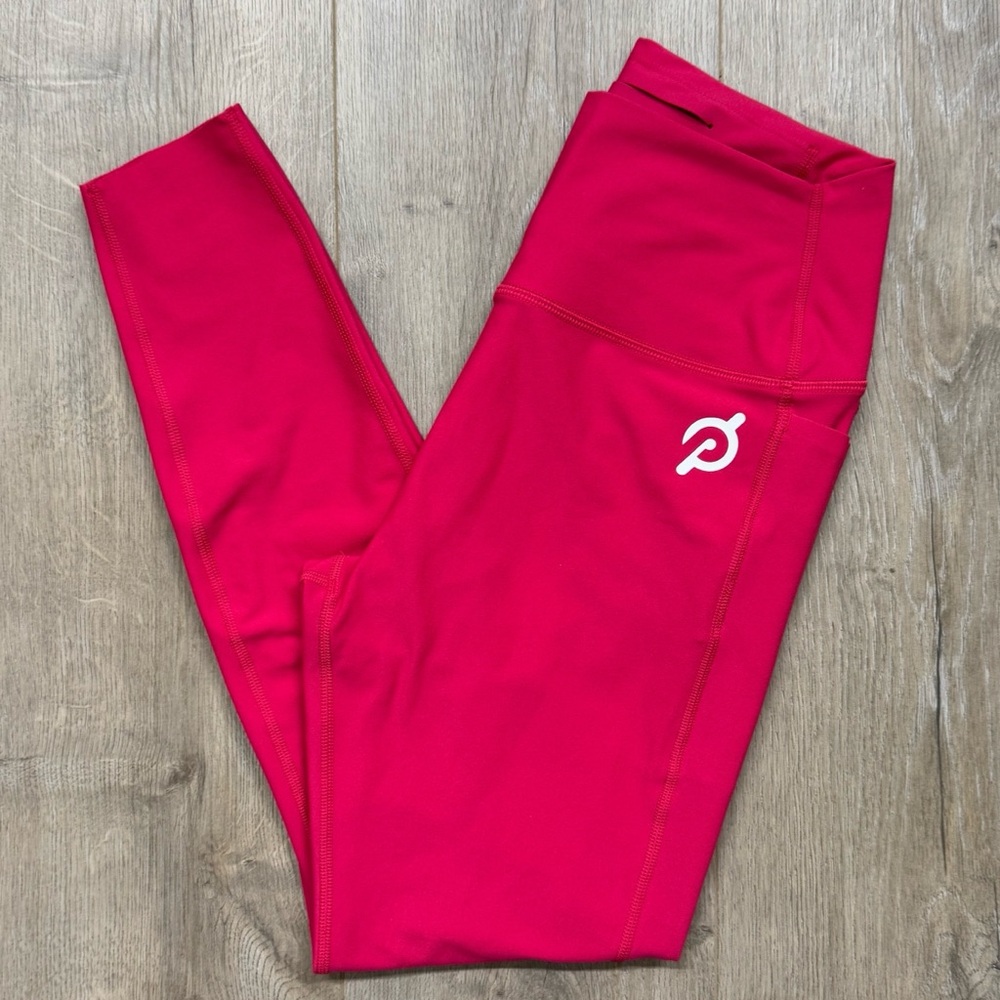Peloton Cadent High Rise Pocket Legging Hot Pink Size M
